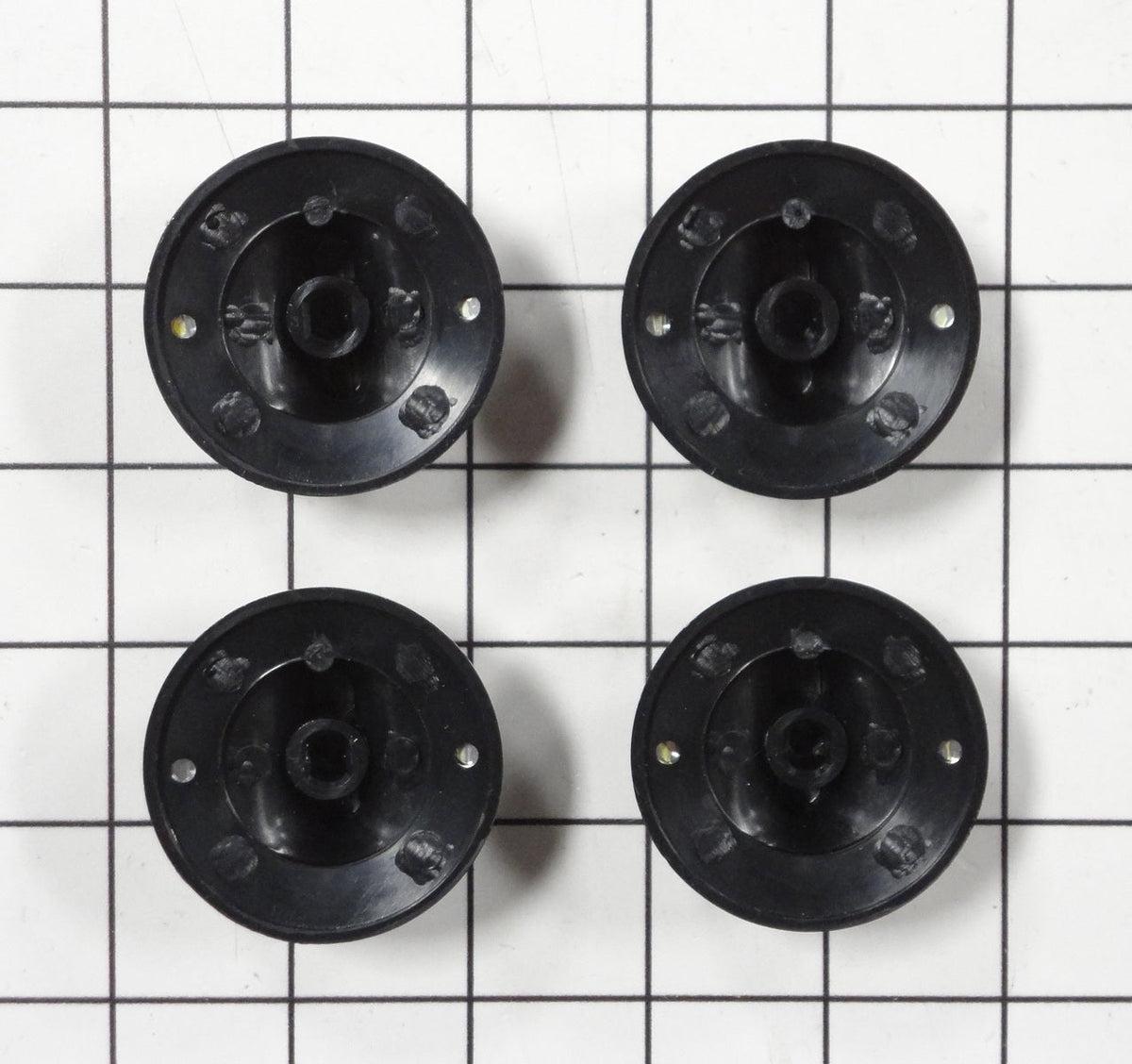 Whirlpool 12200035 Kit de 4 boutons de brûleur pour table de cuisson