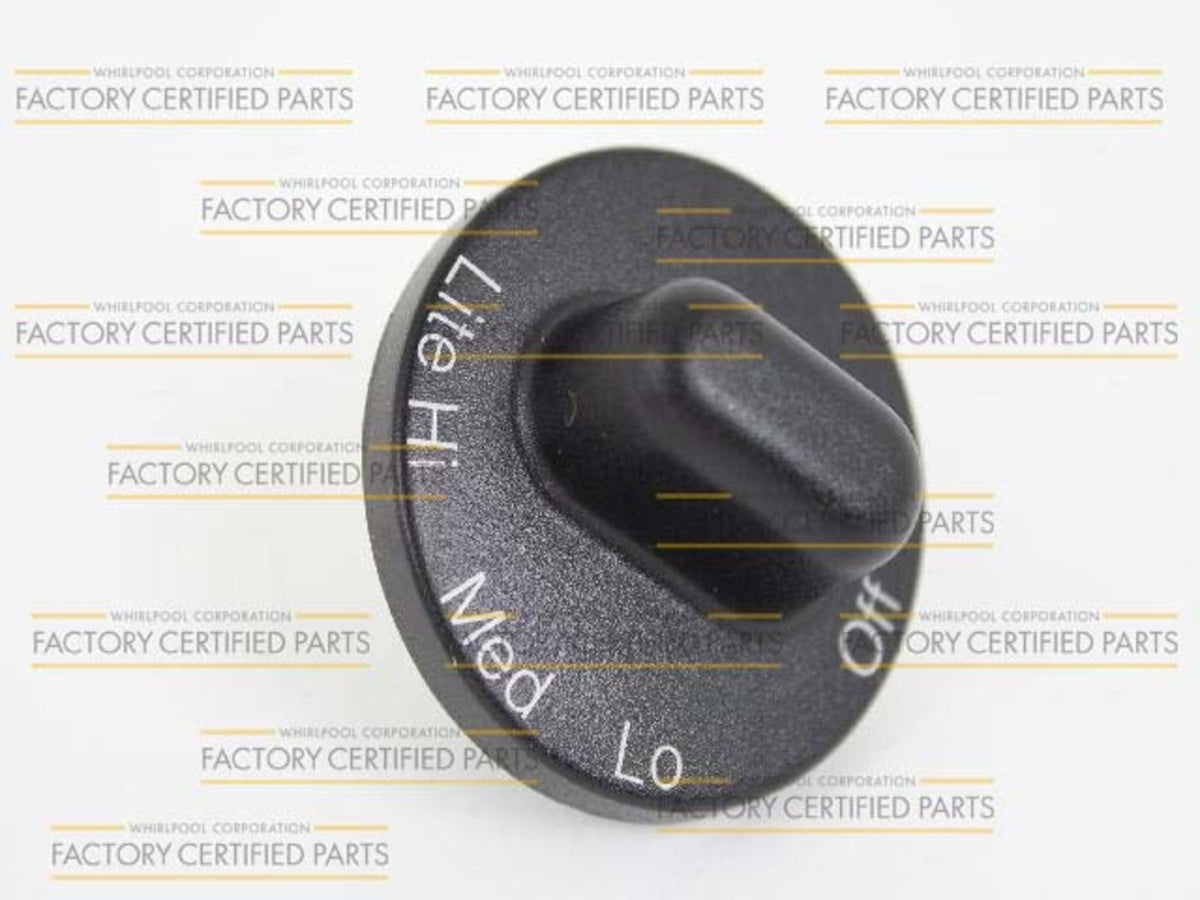 WP71001641 Whirlpool Oven Range Burner Control Knob