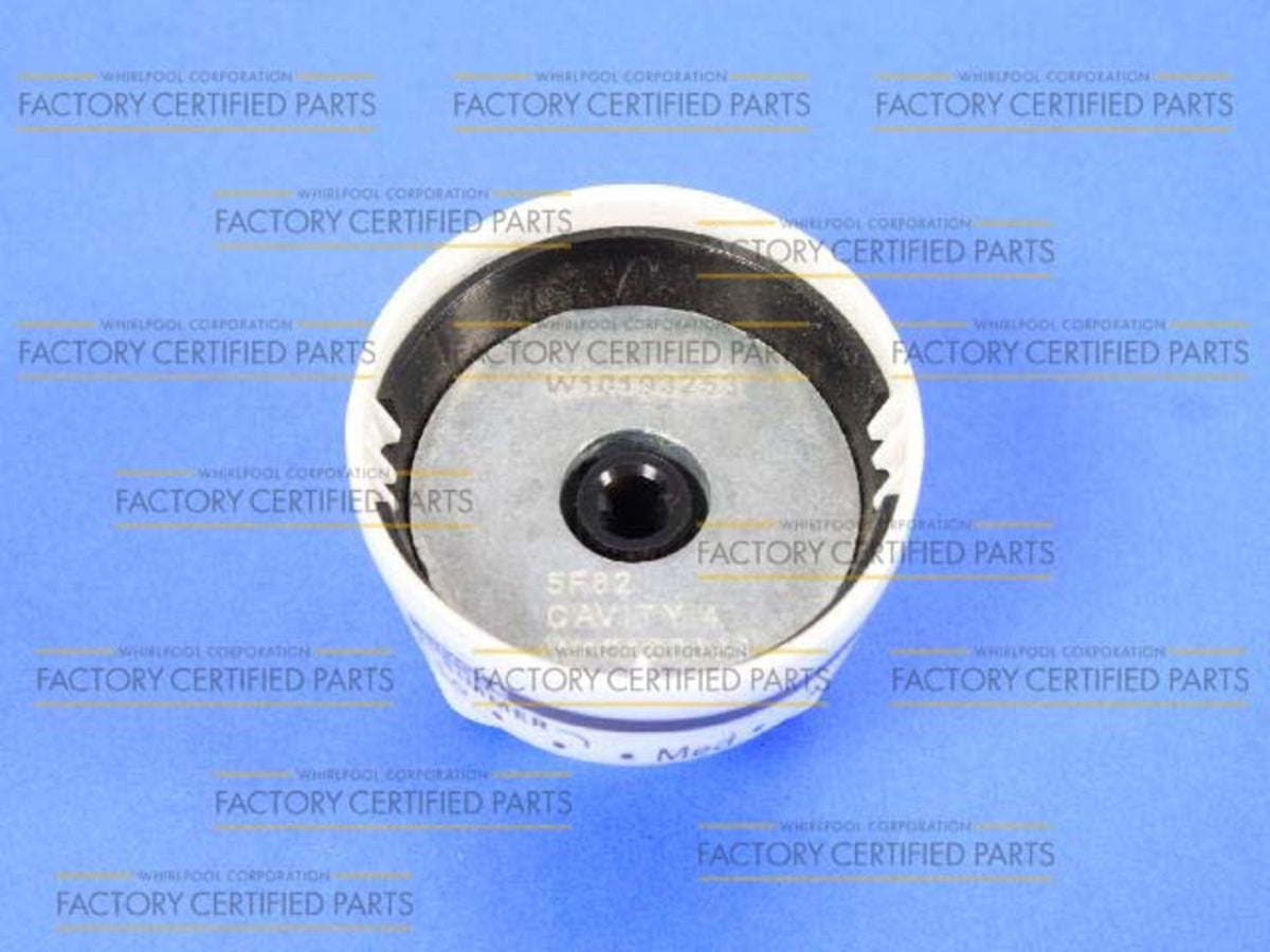 WPW10193253 White Burner Control Knob for Whirlpool Stove