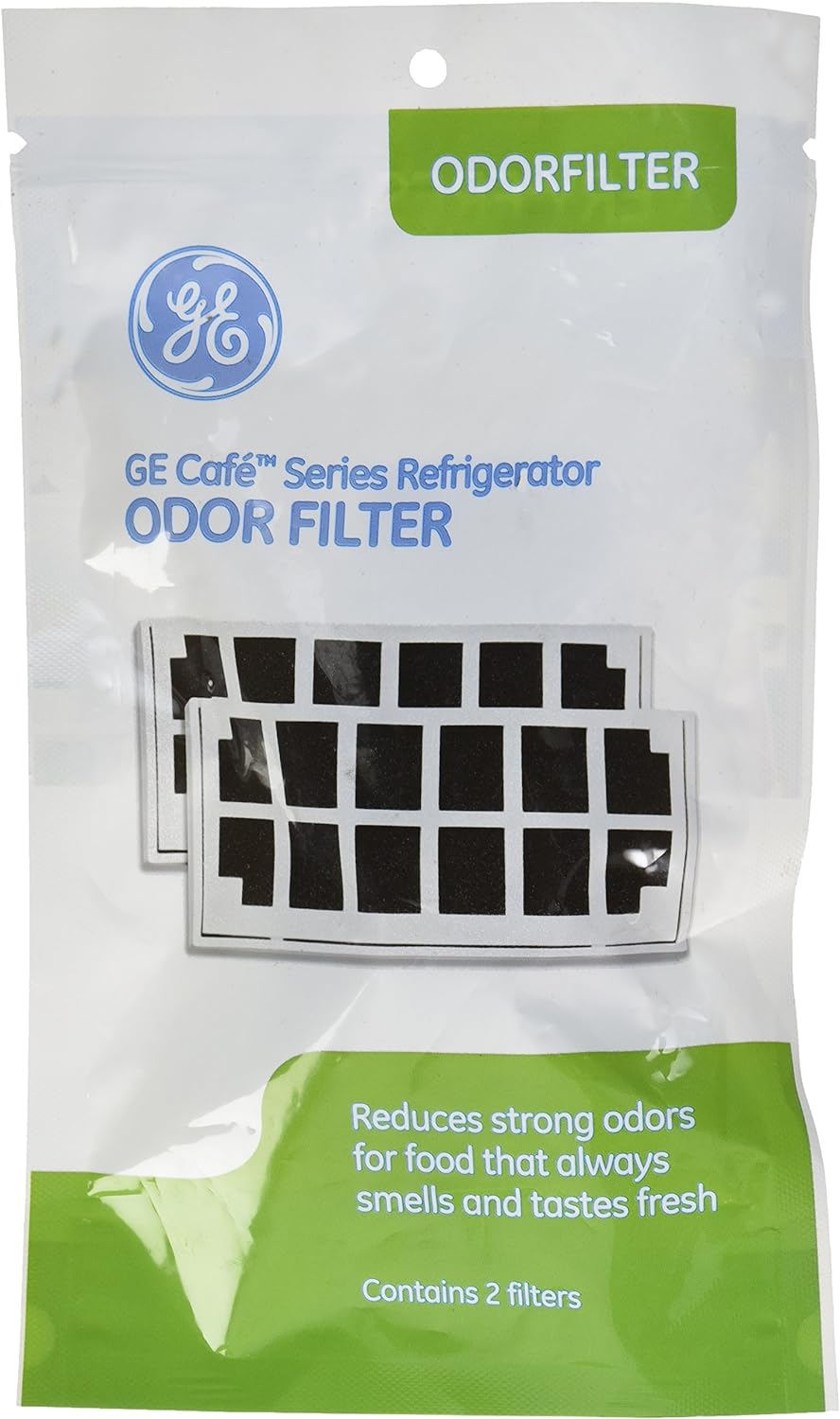 GE odor filter cartridge refrigerator air filter replacement pack of 2 -1
