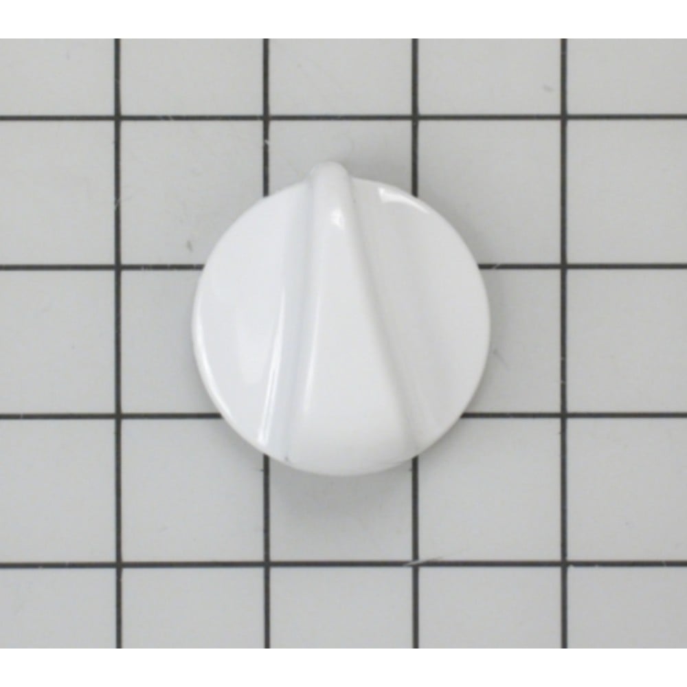 GE WS01L05749 White Oven Range Burner Knob