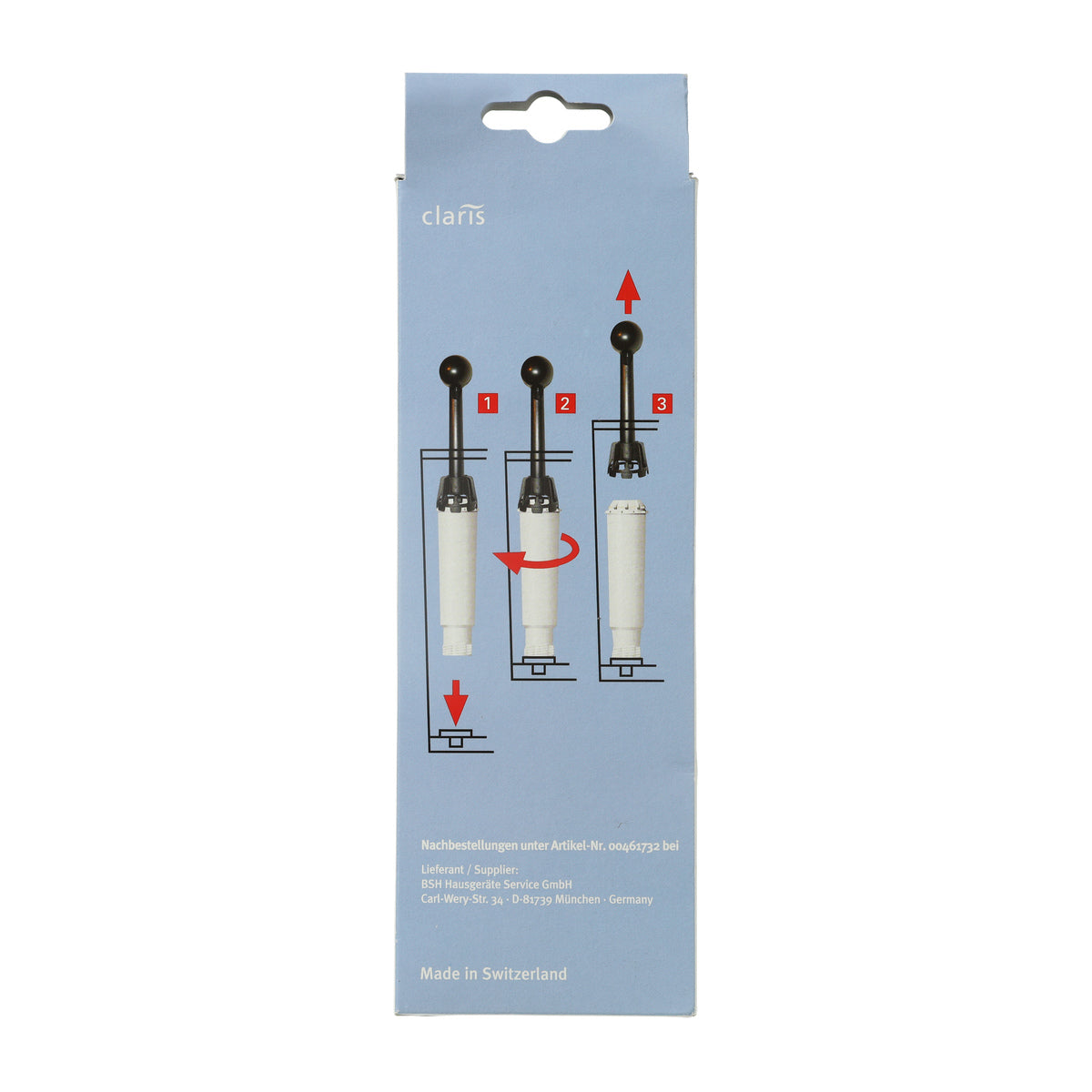 Filtre à eau Bosch 00461732 pour cafetière