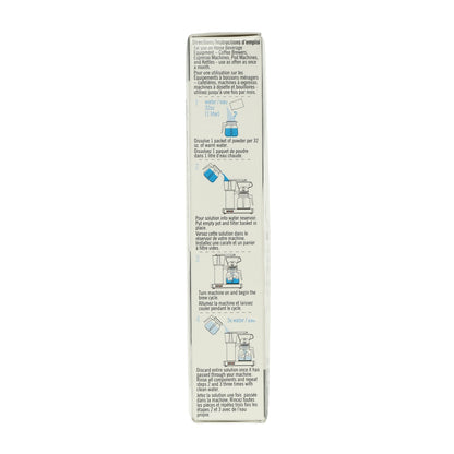 Bosch 00573828 Détartrant pour cafetière, lot de 4 accessoires