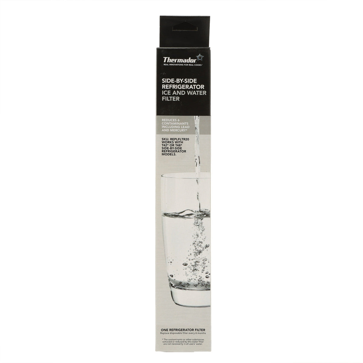 Thermador 00750673 Refrigerator Water Filter, REPLFLTR20 Model