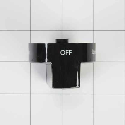 Bouton de commande de cuisinière Whirlpool WPW10339442 noir