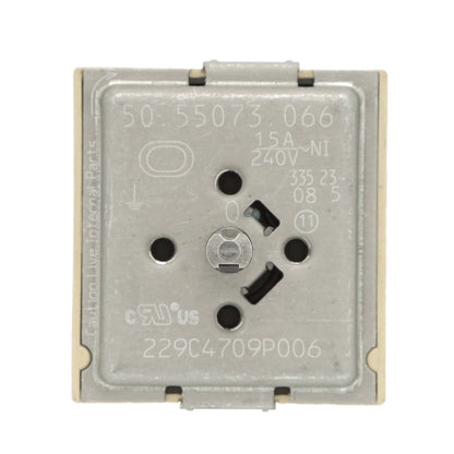 GE WS01F01598 Range Infinite Control Switch Part