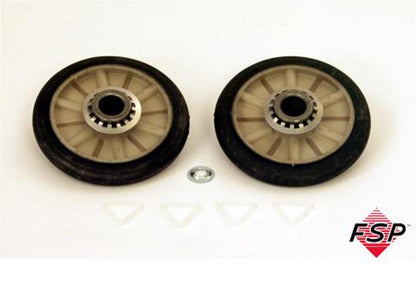 Whirlpool/Inglis 349241T Set of 2 Rear Drum Rollers for Dryer