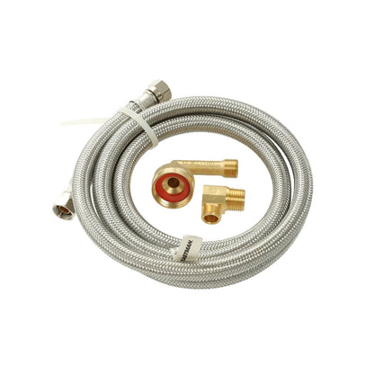41045 Stainless Steel 6ft Dishwasher Install Kit