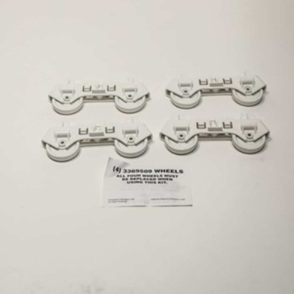 Whirlpool 4317933 Dishwasher Lower Rack Rollers