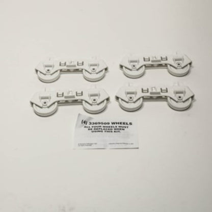 Whirlpool 4317933 Dishwasher Lower Rack Rollers