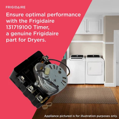 Minuterie de sèche-linge 131719100 pour Frigidaire, Gibson, Kenmore