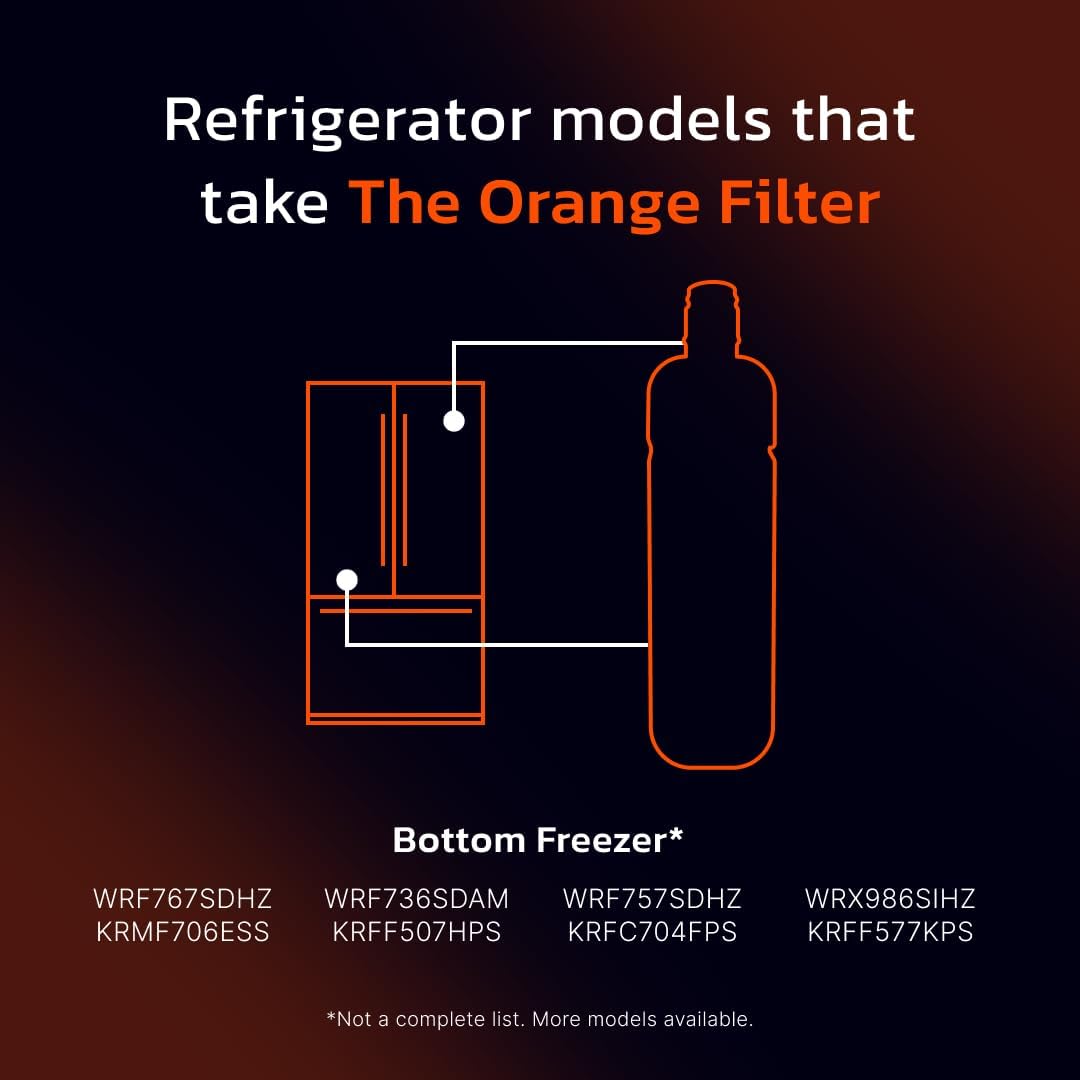 EDR2RXD1B (FILTER 2) - Whirlpool Refrigerator Water Filter -7