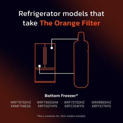EDR2RXD1B (FILTER 2) - Whirlpool Refrigerator Water Filter -7
