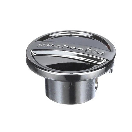 W11048596 Cache-moyeu chromé pour batteur mélangeur sur socle Whirlpool/KitchenAid