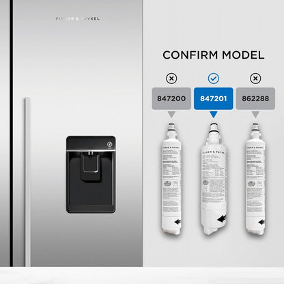 FWC4 847201 Fisher & Paykel compact refrigerator water filter replacement -3