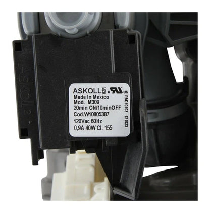 W11085683 Dishwasher Pump Motor for Whirlpool, KitchenAid