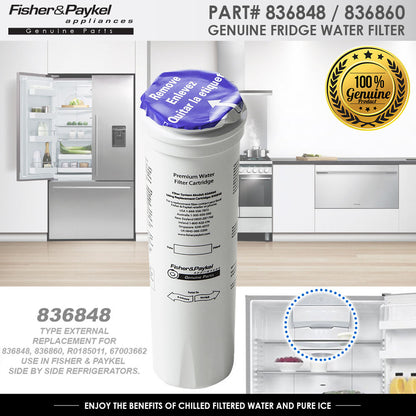 FWC2 862285 Fisher & Paykel refrigerator water filter replacement -4