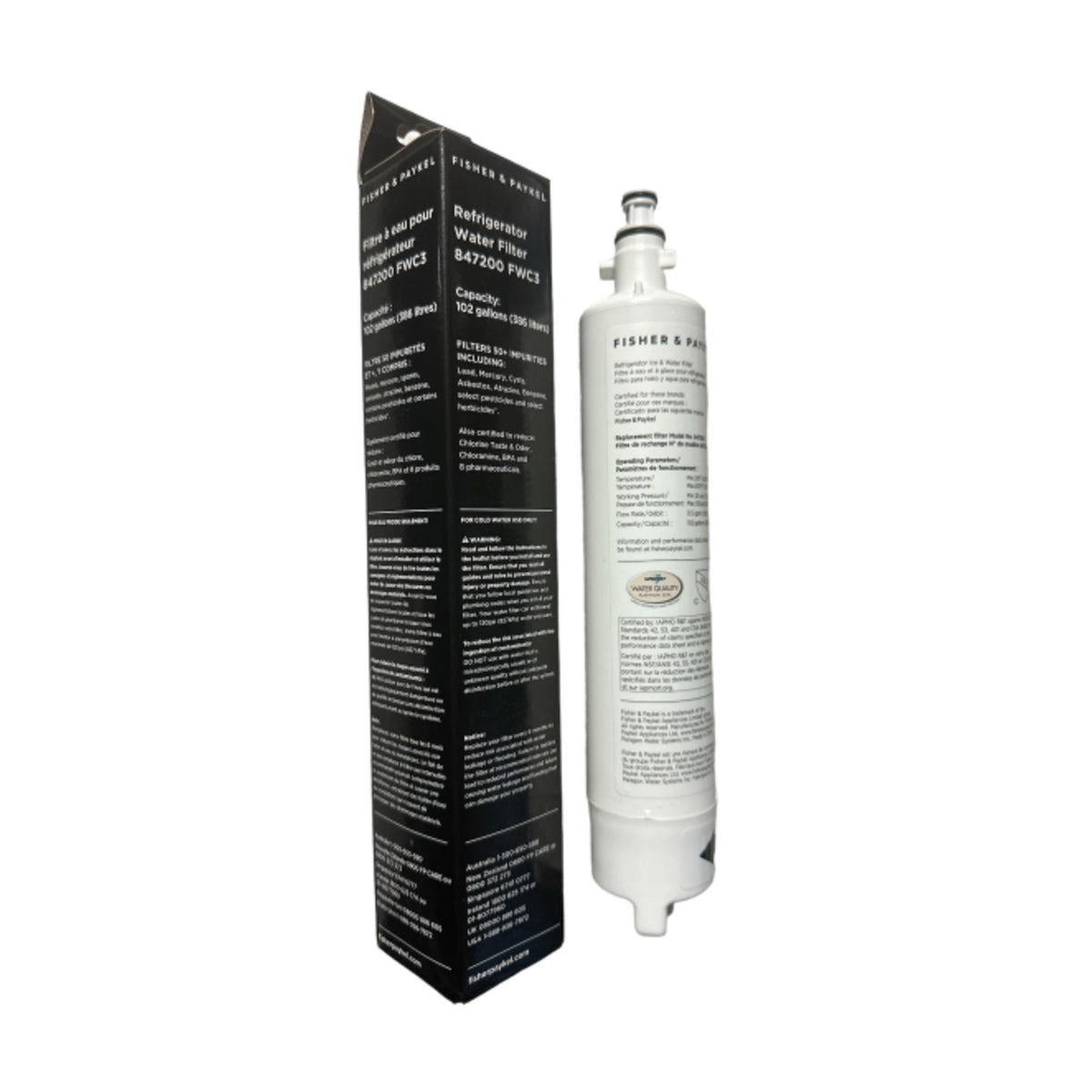 FWC3 847200 Fisher & Paykel refrigerator water filter replacement -1