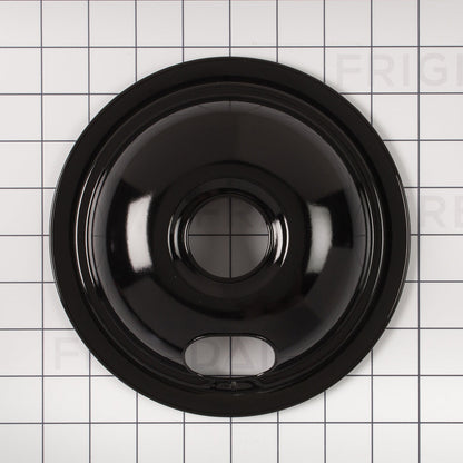 A316222201 Black 6" Porcelain Drip Pan for Frigidaire Stove