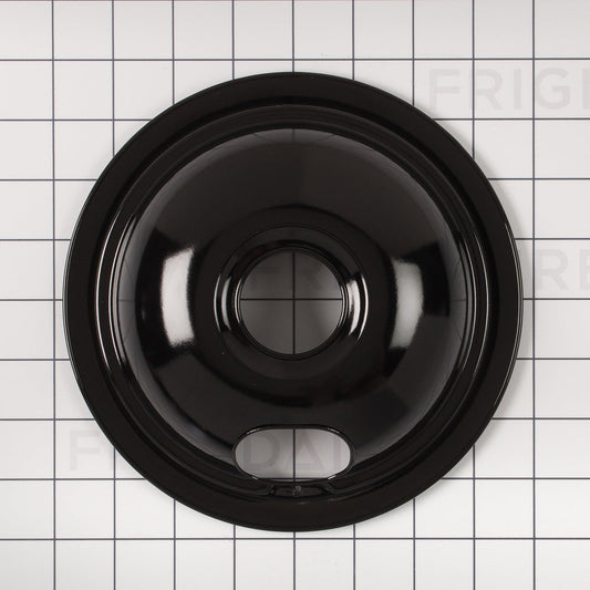 A316222201 Black 6" Porcelain Drip Pan for Frigidaire Stove