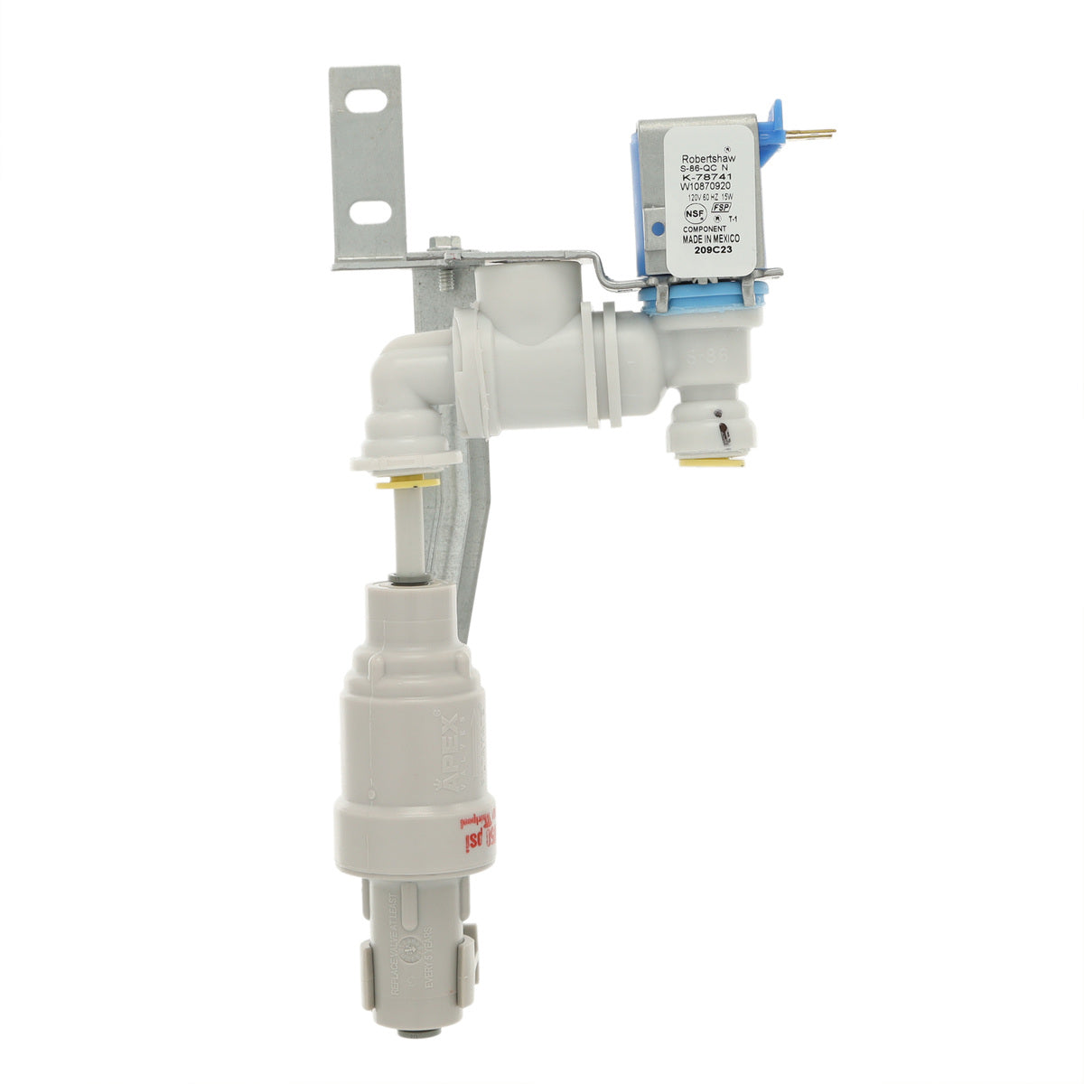 Soupape de réfrigérateur Whirlpool, pièce W10897719