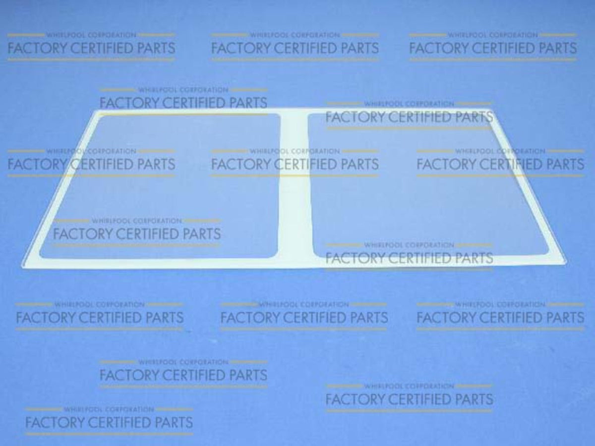 WP67006877 Glass Shelf Insert for Whirlpool Fridge Crisper Drawer