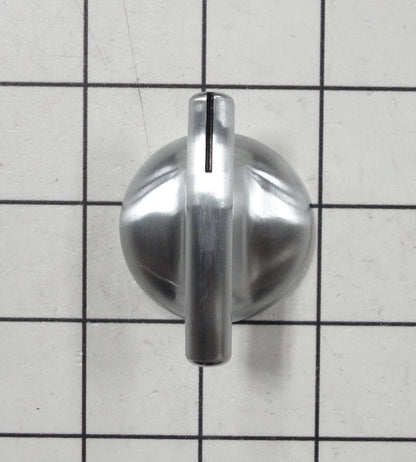 WP74008921 Bouton de brûleur en acier inoxydable pour cuisinière Whirlpool