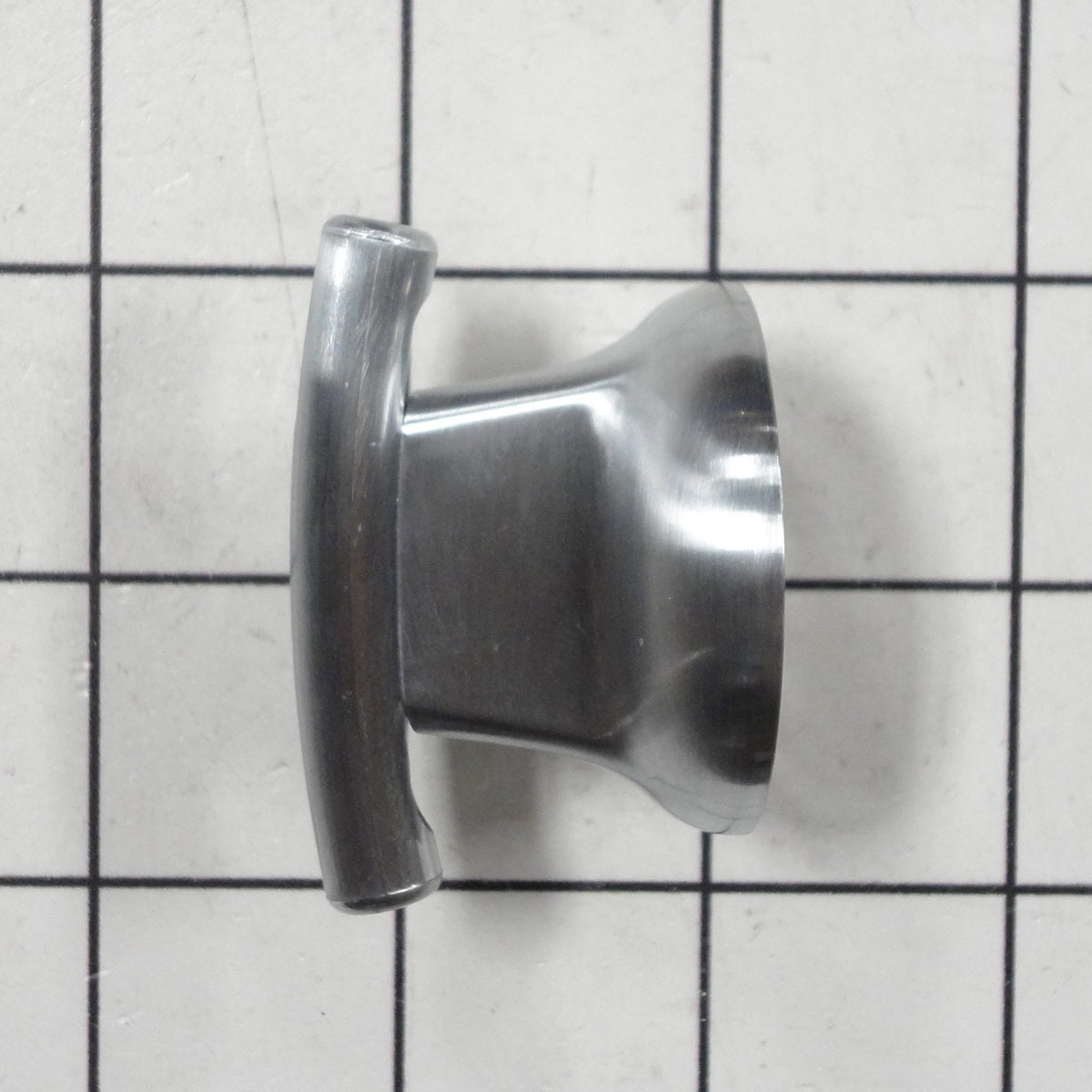 WP74008921 Bouton de brûleur en acier inoxydable pour cuisinière Whirlpool