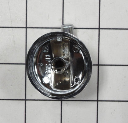WP74008921 Bouton de brûleur en acier inoxydable pour cuisinière Whirlpool