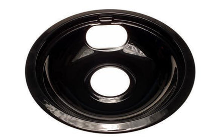 WPW10290350 Black 8" Drip Bowl for Whirlpool/KitchenAid Oven Range
