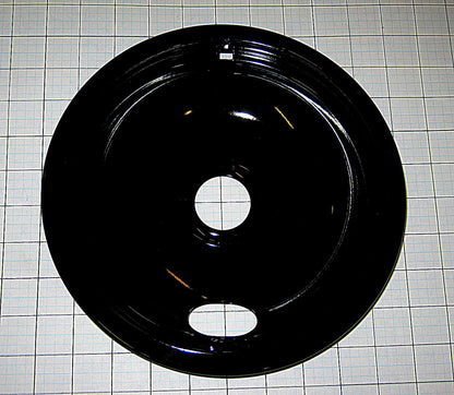 WPW10290350 Black 8" Drip Bowl for Whirlpool/KitchenAid Oven Range