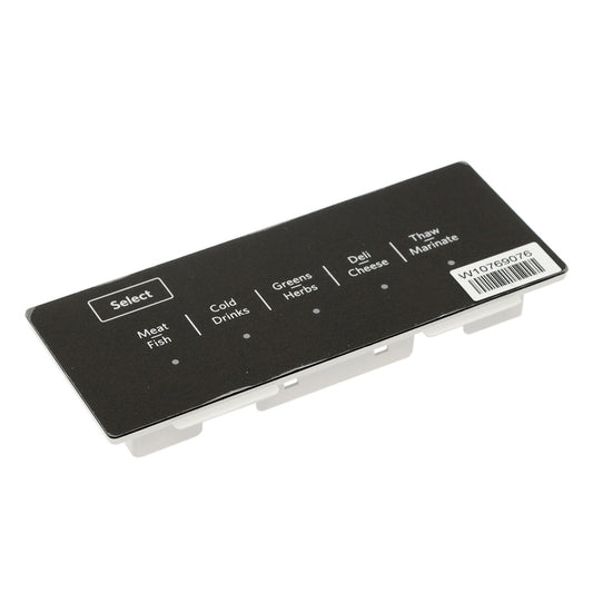WPW10769076 Tiroir de contrôle de température de réfrigérateur Whirlpool - Module d'interface utilisateur