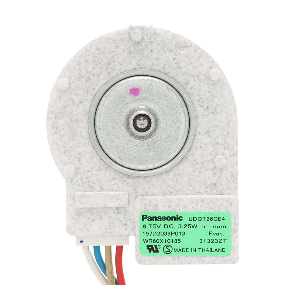 Moteur de ventilateur d'évaporateur CC WR01F02256 pour réfrigérateur GE