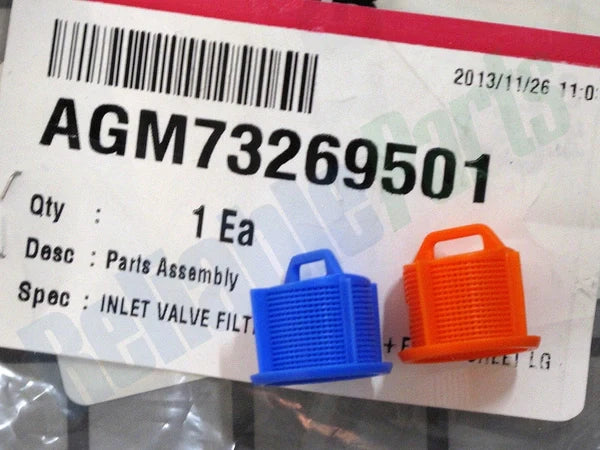 LG Laveuse AGM73269501 Ensemble de filtre de la valve d'arrivée d'eau