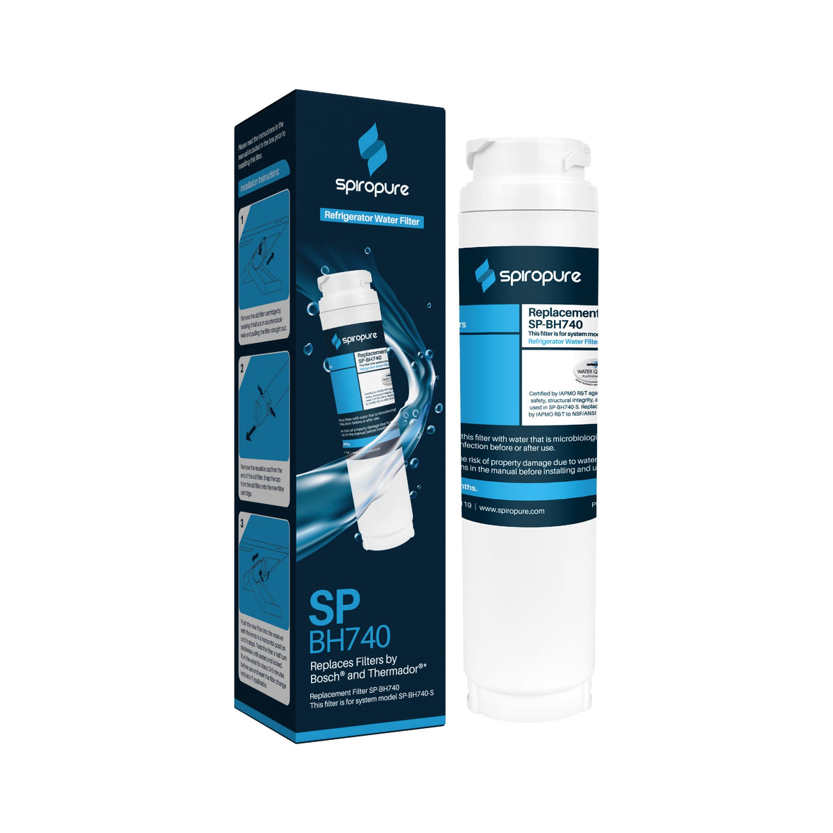 Bosch UltraClarity 644845 refrigerator water filter replacement cartridge -1