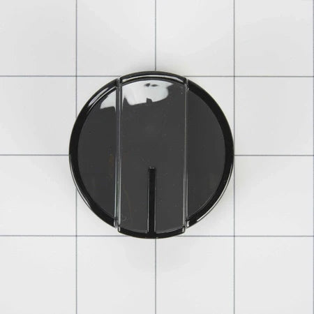 Bouton de commande de cuisinière Whirlpool WPW10339442 noir