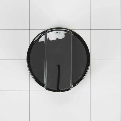 Bouton de commande de cuisinière Whirlpool WPW10339442 noir