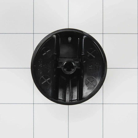 Bouton de commande de cuisinière Whirlpool WPW10339442 noir