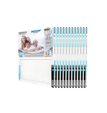 20x24x1 Premium Furnace Filter - MERV 8 - 12 Packs/Case -1