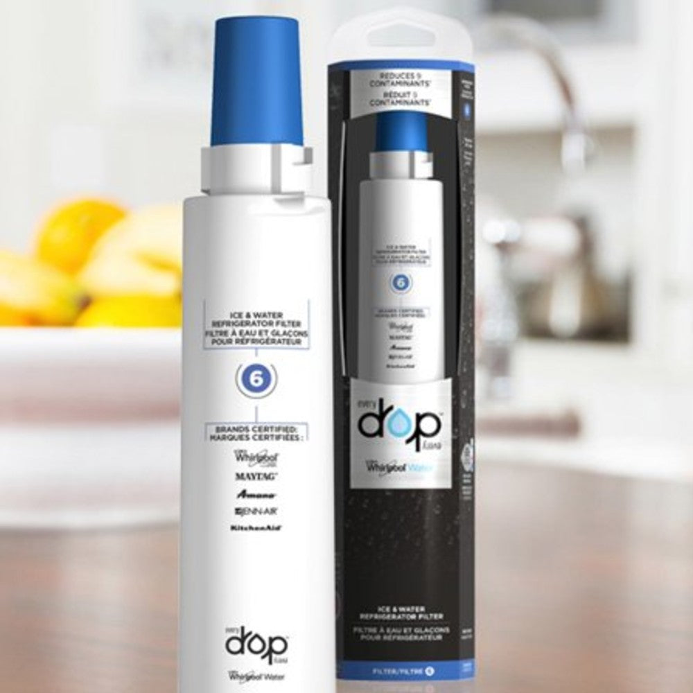 Whirlpool EDR6D1B FILTER 6 refrigerator water filter replacement -1