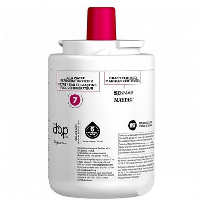 Whirlpool EDR7D1B FILTER 7 refrigerator water filter UKF7003 replacement -3