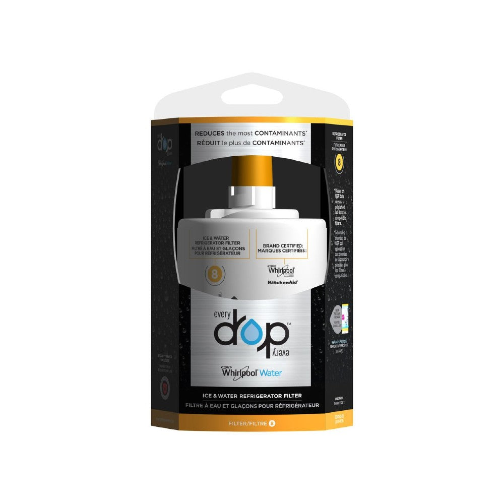 Whirlpool EDR8D1B FILTER 8 refrigerator water filter replacement -2