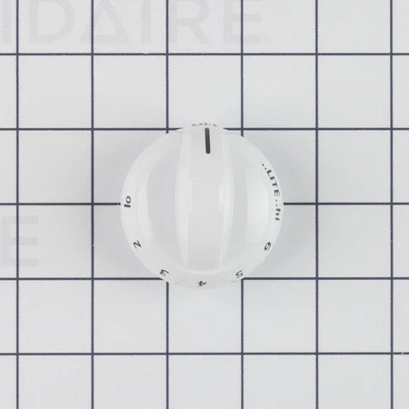 Frigidaire 316220008 White Oven Range Burner Knob