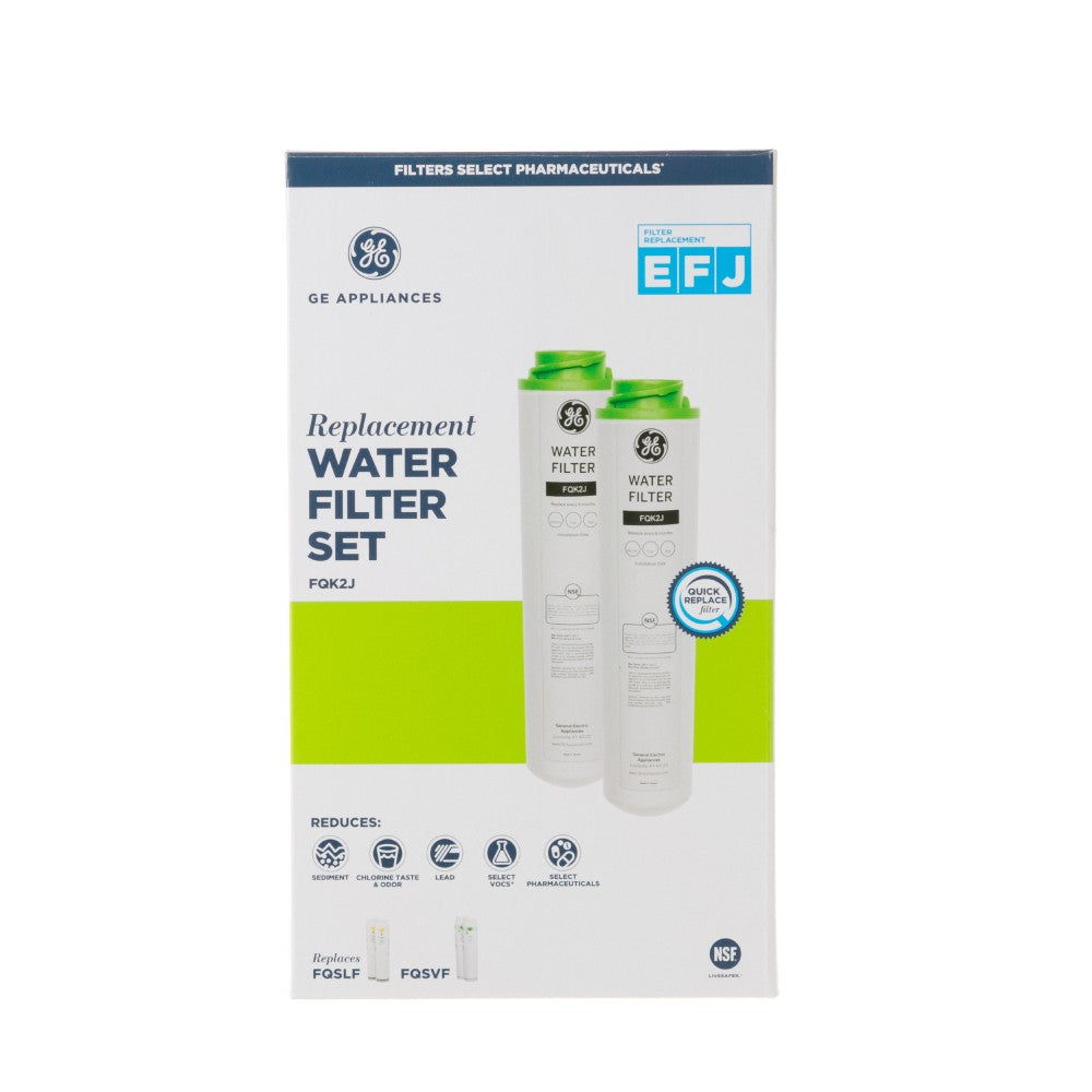 GE FQK2J Replacement Water Filter Cartridge Set -2