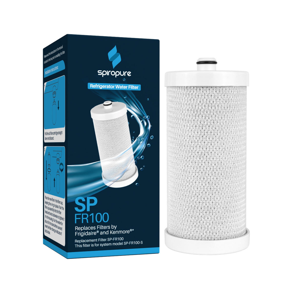 Replacement for Frigidaire WFCB WF1CB refrigerator water filter replacement -1