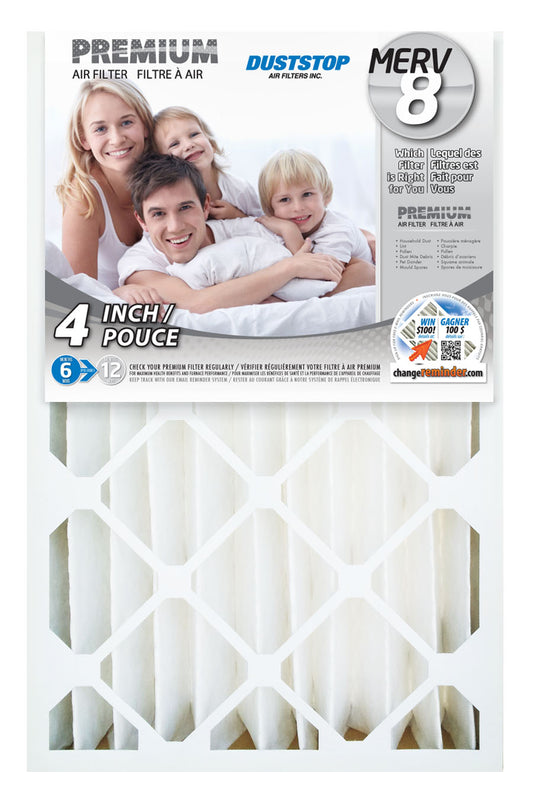 16x24x4 Furnace Filter - MERV 8 - 3 Packs/Case -1 