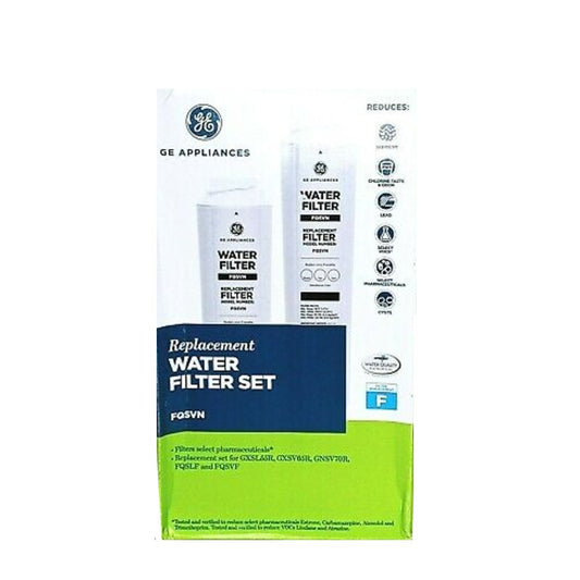 GE FQSVN Dual Stage Drinking Water Replacement Filter Set - 2 Pack -1