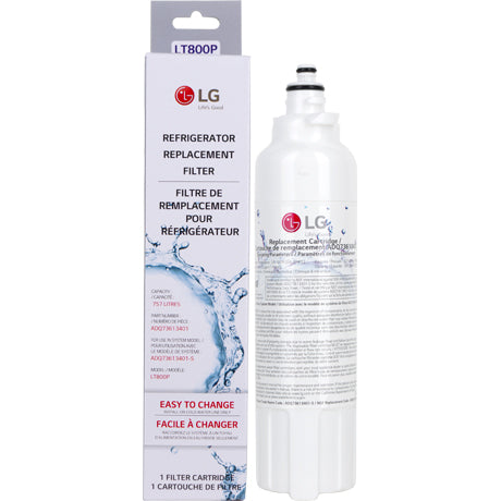 LG ADQ73613401 LT800P refrigerator water filter replacement -3