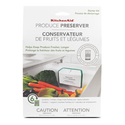 KitchenAid Produce Preserver Starter Kit P1KG6S1B refrigerator freshness kit -1