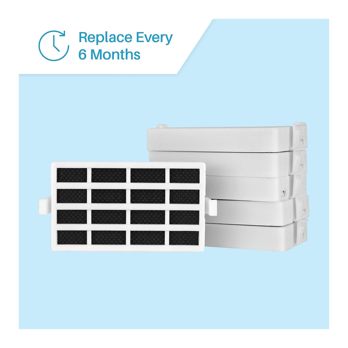 Replacement for Whirlpool W10311524 AIR 1 Fresh Flow refrigerator air filter replacement -4